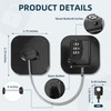 Refrigerator Lock, Heavy Duty Fridge Lock,Child Proof Cabinet Locks,Easy Install,Combination