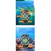 LAD WEATHER Divers Watch, Water Depth Meter, Water Temperature Meter,