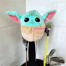 Unbranded NEW Mandalorian Baby Yoda Golf Driver Club Plush Protector Case Head Cover Cute