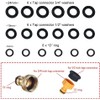 Garden Hose Coupling, 1/2 Inch Coupling, Hose Connection Set with