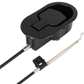 Spring.Rd 2 Pack Set Recliner Replacement Parts, Durable Recliner Release Pull Handle with Recliner Pull Cable Repair Replacement Part Compatible Most Furniture of Recliner Chair Sofa Couch