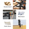 Spring Clamps for Woodworking, Lytool 4Pcs 6 Inch Quick-Release Ratcheting