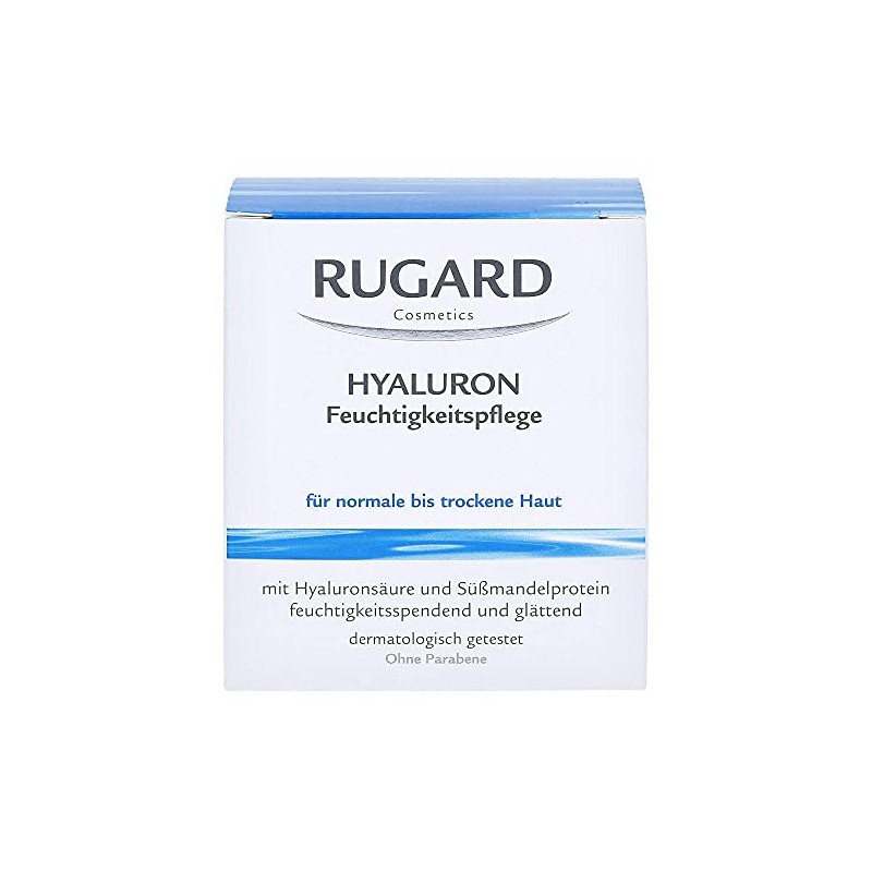 RUGARD Hyaluronic Moisturising Cream with Hyaluronic Acid and Sweet Almond