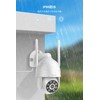 JENNOV Security Camera, Wireless, Outdoor, Waterproof, AI Body Detection, Automatic