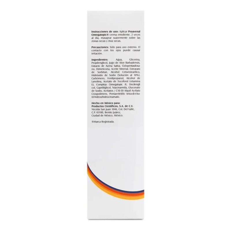 Panalab Proavenal Omegatopic Crema Emoliente 250g Piel Seca