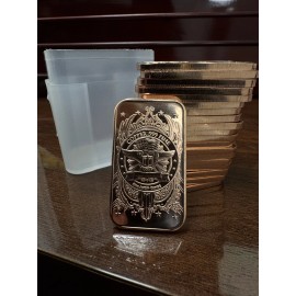 Lot Of 20 1 oz Copper Bar - Buffalo Nickel