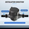 MEANLIN MEASURE Plastic 1/2" NPT Couplings Water Meter Gallon Cold