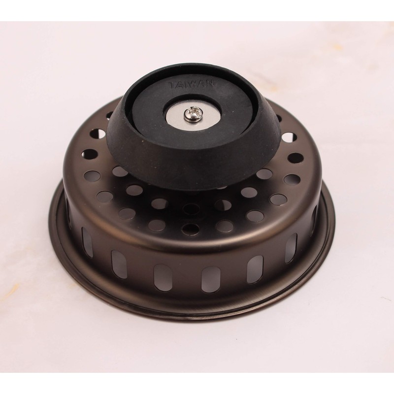 Stainless Steel Replacement Basket for Kitchen Sink Strainers, Oil Rubbed