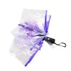 WerFamily Cherry Blossom Automatic Transparent Umbrella Folding Compact Clear (Purple(auto))