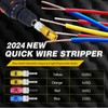 Adjustable Wire Stripper Drill Set for 2.5/4/6/10 mm² Cable, 7