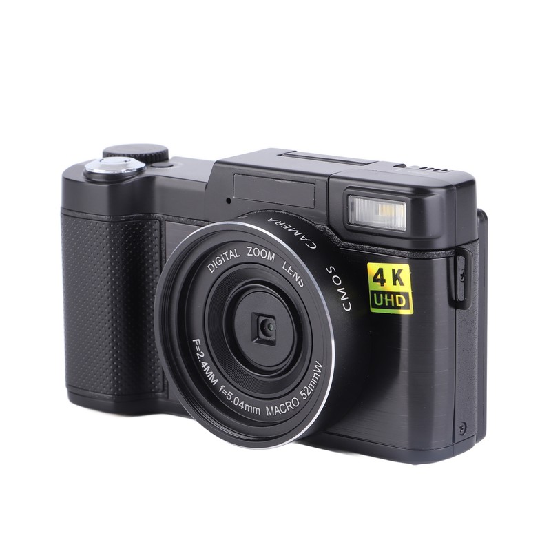 48MP Vlogging Camera Anti ShakE 4K Digital Camera with 3.2