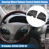 X AUTOHAUX 1 Pair Steering Wheel Volume Control Switch Button