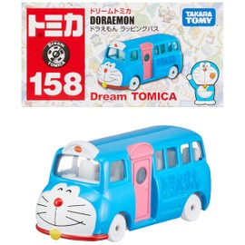 Takara Tomy Tomica Dream Tomica No.158 Doraemon Wrapping Bus Mini Car Toy Ages 3 and Up
