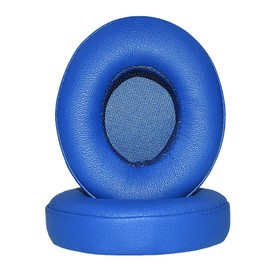 Memory Foam Earpads Ear Pads Cushions Cups Compatible with Beats Solo 2, Beats Solo 3 Wireless Headphones (Blue)