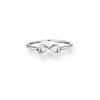 Glanzstücke München Women's Infinity Ring Sterling Silver Infinity Sign Ring