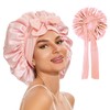 Silk Bonnet for Sleeping Cap, Bonnet Sleep Cap, Satin Hair