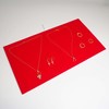 888 Display Red Velour Jewelry Pads Jewelry Organizer can be