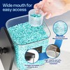 3+1+1 Pack Laundry Pods Container & Dryer Sheet Holder with