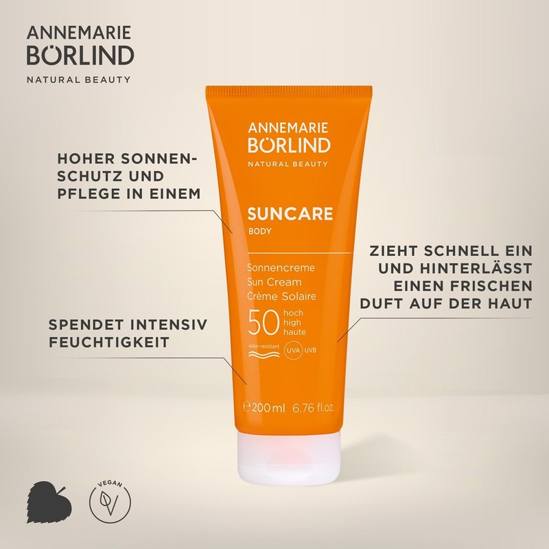 Annemarie Börlin Suncare Body Sun Cream SPF 50 200 ml