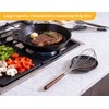 Pyrilo Ceramic Spoon Rest ，6 Inch Spoon Holder for Stove,