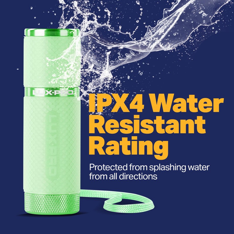 LUXPRO 3 Pack Mini Flashlights - LP395 Gel Glow in