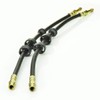 LST 4x Brake Hose Set Front Rear + Retaining Clip