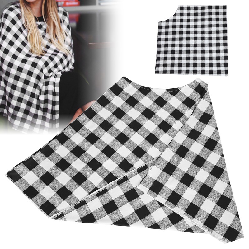 Breastfeeding Scarf Poncho MultiFunction Baby Nursing Cover Infant Car Seat