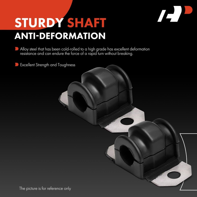 A-Premium 2 x Front To Frame Sway Bar Bushing Kit,