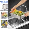 Colander for Kitchen Over the Sink Colander Stainless Steel Colander