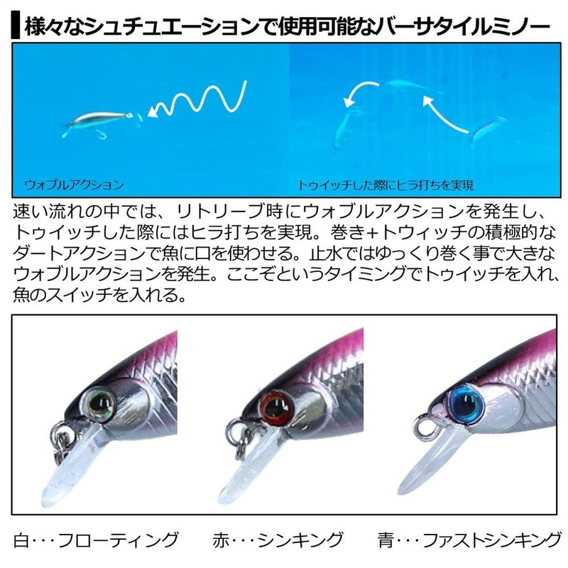 Daiwa Dr. Minnow 2 50FS Lime Green