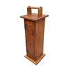 Peaceful Classics Wooden Toilet Paper Holder Cabinet, Toilet Paper Holder