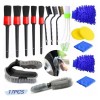 Kit De Limpieza De Coche,cepillos De Limpieza Para Detalles 17pcak