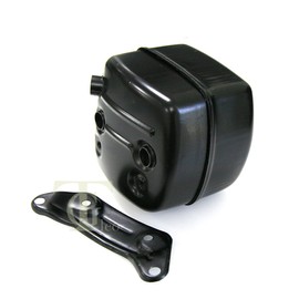 JRL Muffler Exhaust Silencer with Gasket Bracket Fit for Husqvarna 385 390 372 371 365 362 XP Chainsaw