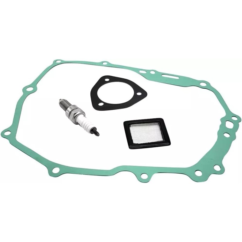 JINFANNIBI Clutch Cover Gasket and Oil Filter Spinner Spark Plug
