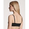 CALIDA Eco Sense Women's Quick Drying and Odour-Inhibiting Bustier, black,