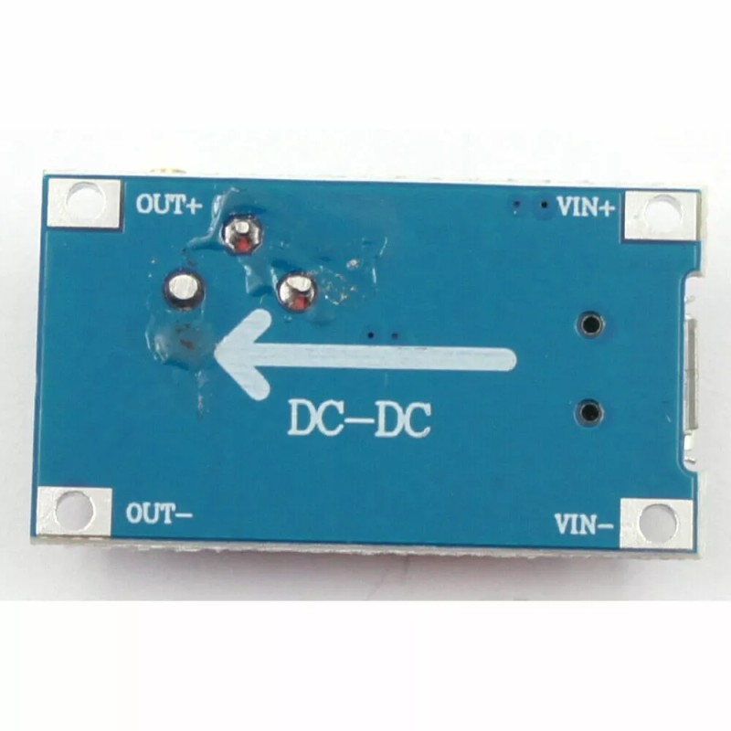 Miniduino 5pcs DC-DC Micro-USB Step Up Boost Module 2-24V IN