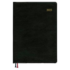 Daigo E2316 2025 Planner, Appointment, Weekly Vertical, Black, Begins September 2024