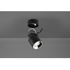 Trio Leuchten Guayana 651000132 Recessed and Surface-Mounted Light Metal Black