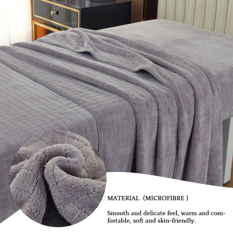 Morbuy Massage Bed Cover Sheet with Face Hole, Microfibre Beauty