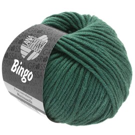 LANA GROSSA Bingo Extra Fine Merino Wool, Machine Washable and Felt-Free, Hand Knitting Yarn Made from 100% Virgin Wool (Extra Fine Merino), 50 g Wool for Knitting and Crocheting, 80 m Yarn