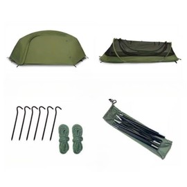 TGpao Ultralight Waterproof Backpacking bivy Tent | Freestanding 1-Person Tent for Camping/bivy/Hiking | Quick Setup, Waterproof & Mosquito-Proof Outdoor Shelter