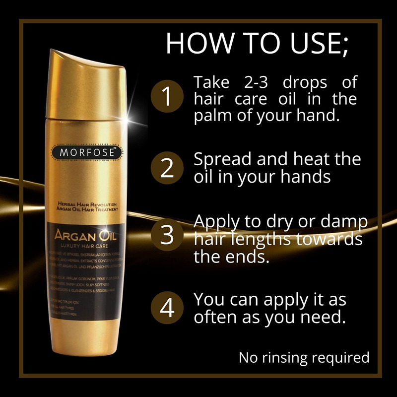 Morfose Luxury Care Argan Hair Oil 100 ml