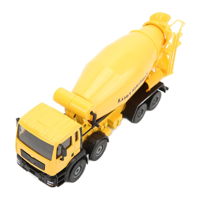 1:50 Concrete Mixer Truck Model Simulation Alloy Engineering Transport Vehicle