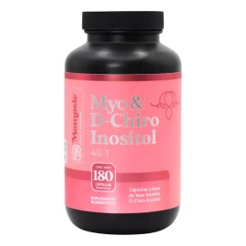 Inositol Capsulas 40:1 | Myo Y D-chiro Inositol Puro | 180 Cápsulas | 2400 Mg Por Porción | Myo Inositol Blend | Vitaminas Mujer - Momosie