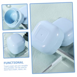 HONMEET Skincare Containers Travel Size Jars Lids for Face Cream Lotion Powder