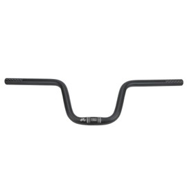 Lp Litepro Aluminum Alloy Bike Swallow Handlebar Bike Riser Handlebar for Brompton Black Lift 160mm / 6.3in