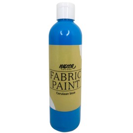 Nazca Colors Blue 250ml Fabric Leather Paint Ideal for Painting Clothes, T-Shirts, Jeans, Bags, Fabric and Leather Shoes - High Coverage