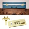 SG Store 2pcs Suitcase Combination Lock Luggage Hasp Combination Lock