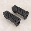 1 Pair Rubber Front Pedal Footrest Foot Pegs Motorcycle Footrests