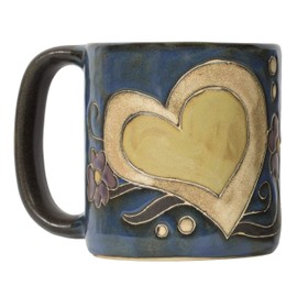 Mara Stoneware 16 oz. Heart of Gold